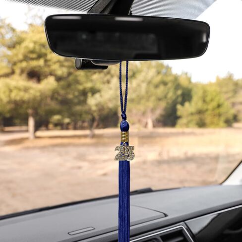 Endea Graduation Single Color Tassel with Gold Bling Charm (Royal Blue, 2025) in Kuwait