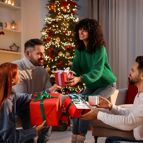 بطاقة عيد الميلاد المضحكة - بطاقة تهنئة بعيد الميلاد المجيد مع مغلفات، وبطاقات العطلات، وهدايا عيد الميلاد المثالية، وحشوات تخزين للزوج، والزوجة، والخطيب، والخطيبة، والصديق، والصديقة in Saudi Arabia