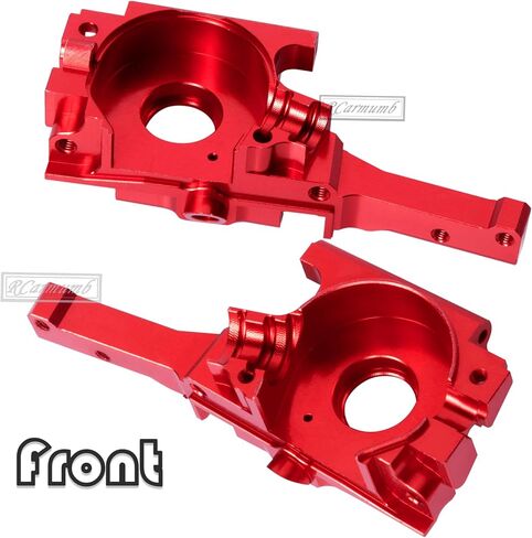 RC Front and Rear Bulkhead Gearbox Upgrades Part for 1/16 E-Revo (VXL),Slash 4WD,Summit,Alloy Aluminum Bulkhead Gearbox Hops Up,Navy Blue in Kuwait