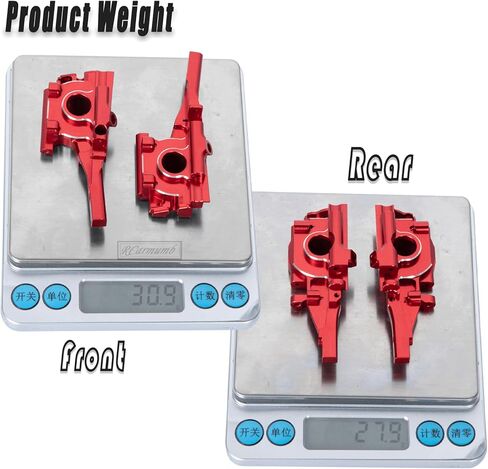 RC Front and Rear Bulkhead Gearbox Upgrades Part for 1/16 E-Revo (VXL),Slash 4WD,Summit,Alloy Aluminum Bulkhead Gearbox Hops Up,Navy Blue in Kuwait