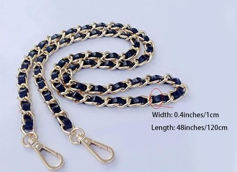 123Arts Chain Strap Iron Replacement Strap Handbag Shoulder Strap Bag Accessories in Kuwait