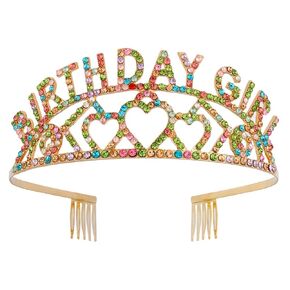 AOPRIE Birthday Crowns for Women Tiaras for Women Crowns for Girls Crystal Tiara Crowns For Women