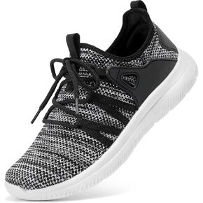 STQ Slip ins Womens Tennis Shoes for Women Comfort Walking Sneaker with Arch Support Hands Free