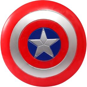 AMARONE 12.6 inch Captain Shield Kids Superhero Prop Role Play Toy for Kids Boys Party Cosplay Red