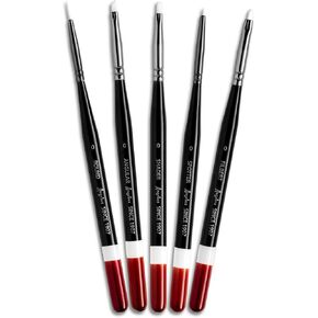 Angelus Micro Detail Paint Brush Set of 5