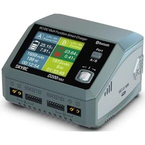 SKYRC D200neo Dual AC/DC Multi-Function Smart Charger (6S/20A/AC-200W/DC-800W)