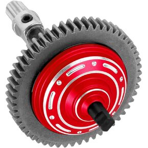 54T Center Differential Upgrades Part for 1/10 Slash 4X4 VXL/Rustler 4X4 VXL/Stampede 4X4 VXL/Hoss 4X4 VXL/Slash (Platinum Ultimate) 4WD,RC Steel #45 Center Diff Hop Ups,Titanium