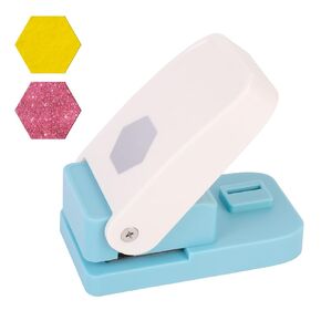Easy to Use with Little Effort Paper Punches for Crafting Shapes, 1 Inch Punches for Paper Crafts, Perforadoras para Manualidades, Shape Cutters Scrapbook Punches for Card Making(Square)