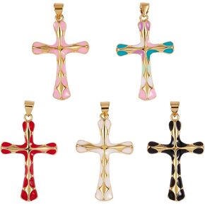 5 Pcs 5 Styles Brass Locket Pendants Photo Frame Charm for Necklace Heart Photo Frame Charm Pendants for DIY Memorial Necklace Making