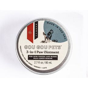 3-in-1 Paw Ointment Holistic Natural Derived Herbalfor Dogs, Cats, Horses: Conditioning & Moisturizing for Extreme Heat & Cold Causing Frozen & Burned Paws - Made in USA - 1 oz