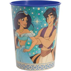 Unique Plastic Stadium Cup - 16 Oz, Disney Aladdin, 1 Pc
