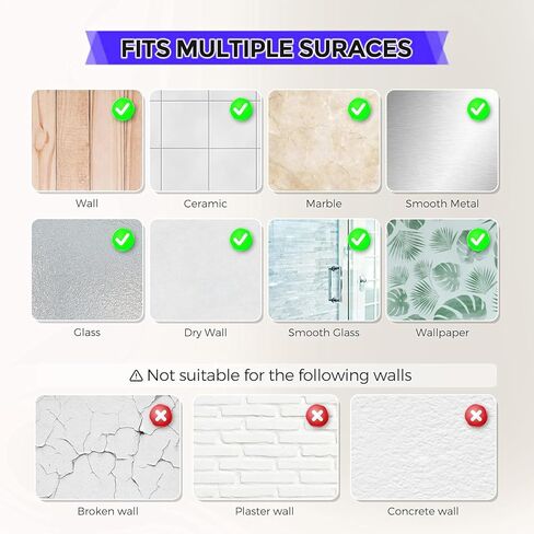 16 Pcs Door Knob Wall Protector 2" Set, Round Clear Rubber Door Stop, Washable & Reusable Wall Protectors, Durable, Shock Absorbent, Silencer, Self Adhesive (16 Pieces) in Kuwait