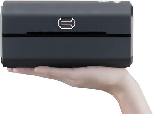Thermal Label Printer-4x6 Shipping Label Printer for Small Business and Shipping Packages -Compatible with Windows and Mac-Desktop Label Maker Widely Used for Amazon, Shopify, Ebay in Kuwait