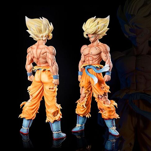 تمثال جوكو تمثال تمثال DBZ سوبر سايان الشكل هدايا عيد ميلاد PVC 11 " in Saudi Arabia