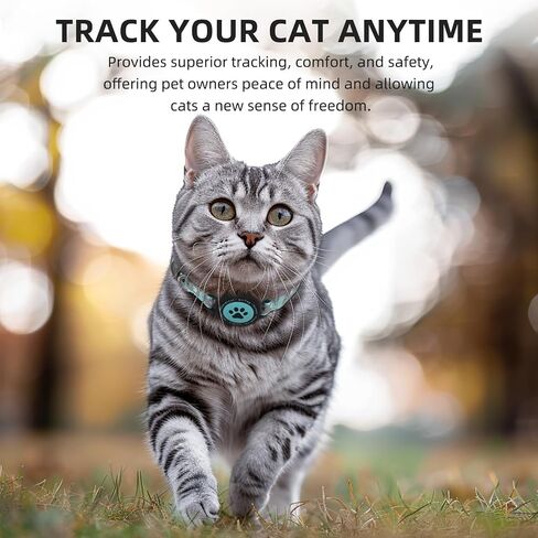 Waterproof Airtag Cat Collar, Reflective Cat Airtag Collar with Bell, Breakaway Cat Collar AirTag Holder, Lightweight Kitten Collar for Apple Air tag, Cat GPS Collars for Girl Boy Cats, Kitten (Pink) in Saudi Arabia