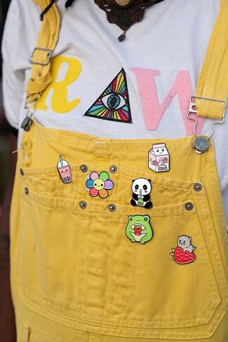7 Meme Pins by The Carefree Bee – Cute Enamel Pins Set Cool Pins For Backpacks Aesthetic Funny Enamel Pins for Backpacks This is Fine Meme Pin Funny Pins Pack Meme Lapel Pins (Set 11) in Saudi Arabia
