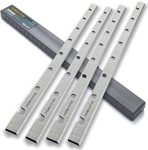 POWERTEC 13 Inch Planer Blades for DeWalt DW735, DW735X Planer, Replacement for DW7352 Planer Knives, Set of 6 (12800DDV) in Saudi Arabia