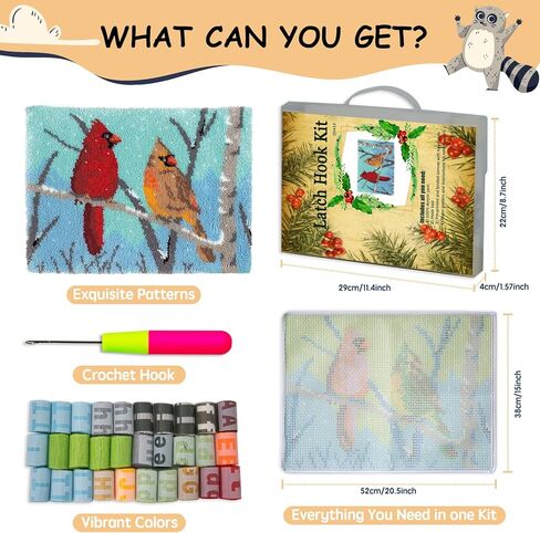 ZFFLYH Latch Hook Kits, Latch Hook Rug Kit for Adults Beginner Halloween Hat Latch Hook Kits with Printed Canvas 52X38cm/20.5 Inch X15 Inch in Saudi Arabia