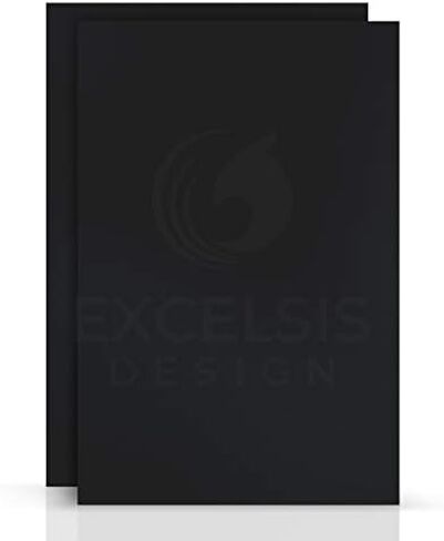 15 Pack Foam Board | Black Foam Board 3/16 Inch Thick Black Core Mat | Backing Board for Presentations, Signboards, Arts, Display and Crafts with Double-Sided Sheet - 12x16 Inches in Saudi Arabia