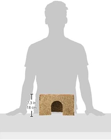 Rosewood Naturals Carrot Cottage House for Guinea Pigs, Chinchillas and Degus, Medium in Kuwait