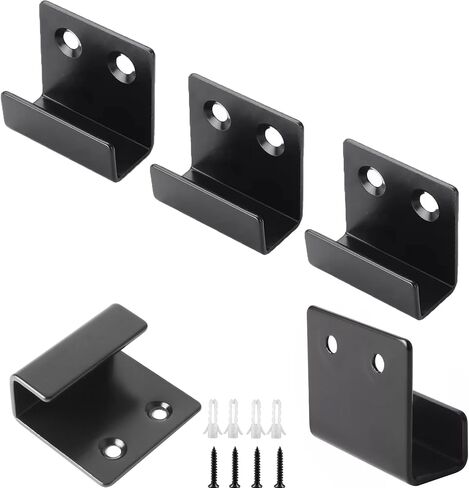 Heavy Mirror Clips for Wall Mounting - 10 PCS Metal Mirror Hanging kit for Wall Mounting Frameless Mirror Billboard Tile Display, Stainless Steel Mirror Holder Clips (Small-10PCS) in Kuwait