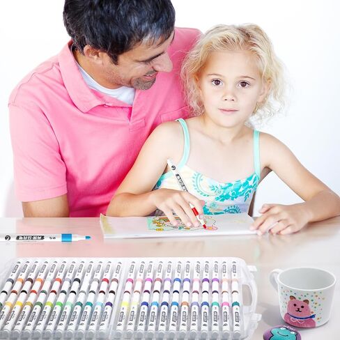 M&G Acrylic Paint Pens Markers 12 Colors with Medium Tip, Permanent Acrylic Paint Pens for Rock Painting, Stone, Wood, Calligraphy, Canvas, Ceramic, Metal, Glass, DIY Crafts,fabric paint in Saudi Arabia