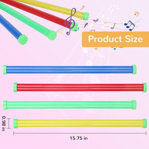 Groan Tube Noise Maker Funny Party Noisemaker Giggle Stick Plastic Sound Tube 15.7 Inch Sound Sensory Tube Toys for Kids and Adults at Christmas Events (Blue) in Saudi Arabia