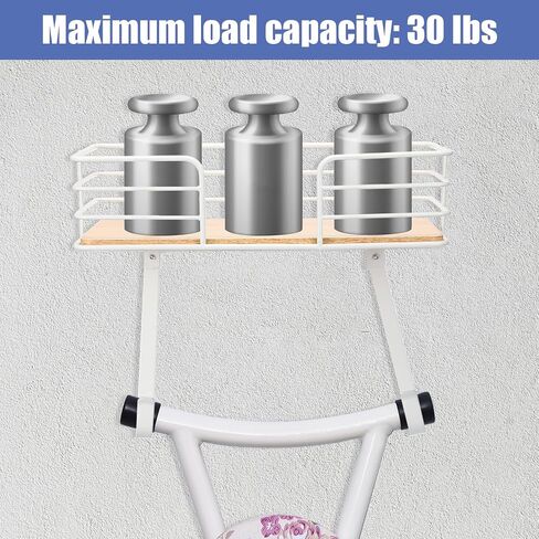 Ironing Board Holder Wall Mount Laundry Room Hanging Iron and Ironing Board Hanger Storage Laundry Room Decor and Organization Fit Most ironing boards leg's(Included T&V Shaped)-White in Saudi Arabia