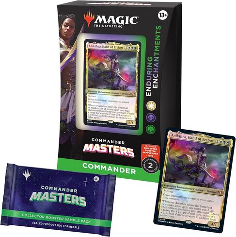Magic: The Gathering Commander Masters Commander Deck - حفلة Planeswalker (مجموعة مكونة من 100 بطاقة، حزمة عينة معززة لجامع البطاقات مكونة من بطاقتين + ملحقات) in Saudi Arabia