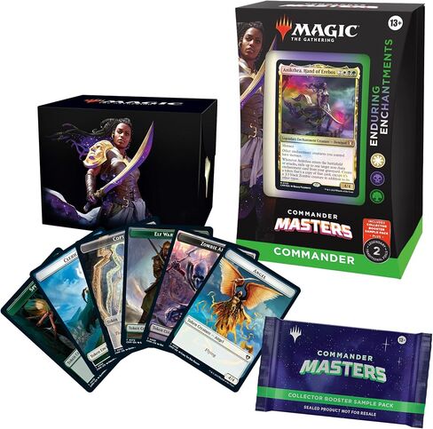 Magic: The Gathering Commander Masters Commander Deck - حفلة Planeswalker (مجموعة مكونة من 100 بطاقة، حزمة عينة معززة لجامع البطاقات مكونة من بطاقتين + ملحقات) in Saudi Arabia