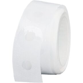 Hole Reinforcement Stickers, Hole Punch Reinforcers Stickers DIY Production PVC Waterproof Simple Reinforcement Labels (Transparent)