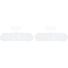 200Pcs PVC Transparent Badge Protective Film Pattern Protection Transparent Badge Protective Film Arts Crafts Round Badge Button Souvenirs Making