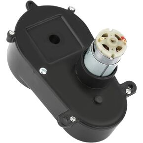 RS390 Gear Box Electric Motor Steering Gearbox with Low Noise, for Children Car Kids Toy (5600Rpm 12V)