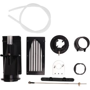 VGEBY Remote Control Boat Jet Pusher, 40MM Remote Control Boat Jet Pusher Oversized Caliber Pump Jet Water Pusher Boat Thruster for RC Boat (Black)