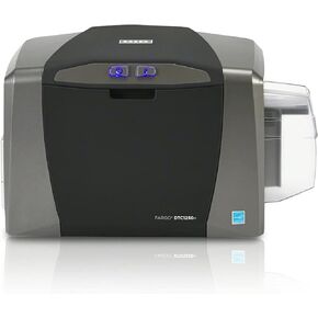 فارجو DTC1250e طابعة بطاقات الهوية أحادية الجانب، أسود
