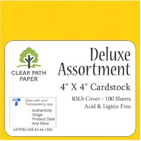 Clear Path Paper - Deluxe Earl Gray Cardstock - 8.5 x 11 inch - 83Lb Cover - 25 Sheets