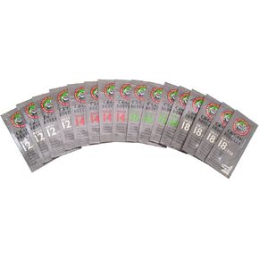 HAX1 Sewing Needles in Clear Plastic Box - Compatible/Replacement for Singer, Pfaff, Brother, RICCAR Brand - 80PCS (12/80, 14/90, 16/100, 18/110)