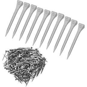 Pissente Horseshoe Nail, 250PCS 5.4cm / 2.13in E6 Steel Horse Shoe Nails Hoof Peg Securing Firmly Horse Tool Accessory Horse Using Hoof Nail for Horse Racing Training Riding Equestrian Sporting