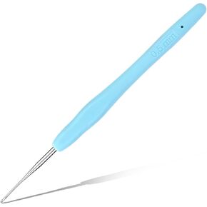 5 mm Crochet Hook, Ergonomic Handle for Arthritic Hands, Extra Long  Knitting Needles for Beginners and Crocheting Yarn (5 mm)