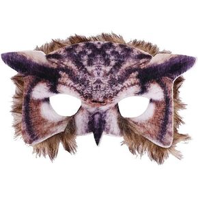 1Pcs Halloween Animal Face Mask Animal Masquerade Mask Halloween Wolf Masks Owl Mask Fox Mask Tiger Half Face Mask