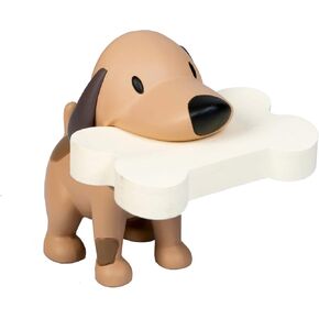Puppy Notes Sticky Notes Holder | Novelty Dog Notepad Dispenser | Fun Memo Note Pad | Desktop Organiser | Stationery Gift Idea for Dog Lovers | School Office Desk