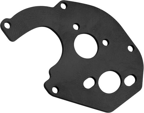 Aluminum Motor Mount Plate Adapter for Axial SCX24 1/24 RC Crawler Car Truck Models (Black) in Saudi Arabia