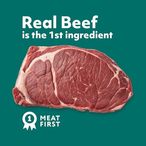 طعام رطب مثالي للقطط - لقم حقيقية، وصفة متوازنة للقطط البالغة (4.5 رطل، 24 كيس) لحم الضأن والخضار in Kuwait