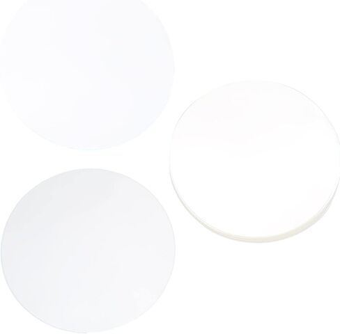 100Pcs Badge Film Transparent Badge Protective Film PVC Pattern Protection Translucent Badge Inserts Refrigerator Anti Scratch Sticker Can Cover Hand Made Crafting Materials (37MM) in Saudi Arabia