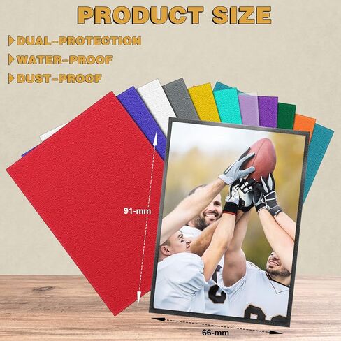 500 Count Card Sleeves Toploaders for Trading Cards, 5 Colors Soft Baseball Card Sleeve for Standard Cards, Fit for MTG, Football Card, Sports Cards,Game Cards in Saudi Arabia
