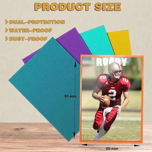 500 Count Card Sleeves Toploaders for Trading Cards, 5 Colors Soft Baseball Card Sleeve for Standard Cards, Fit for MTG, Football Card, Sports Cards,Game Cards in Saudi Arabia