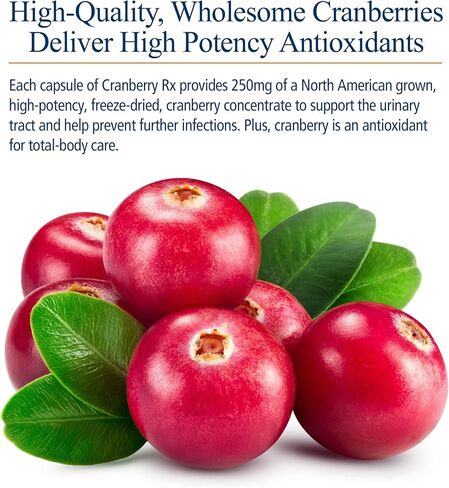 RX Vitamins Cranberry Capsules - Cranberry Supplement for Dogs and Cats - Supports for Urinary Tract Health and Bladder Health - Cat UTI Remedy and Dog UTI Prevention - Boost Immune Support - 90 count in Saudi Arabia