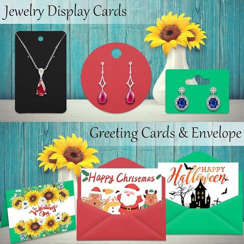 25 ورقة من ورق البطاقات الحمراء مقاس 8.5 بوصة × 11 بوصة، ورق سميك 250 جرامًا للمتر المربع/92 رطلًا لسجل القصاصات والدعوات والطباعة وبطاقات DIY in Kuwait