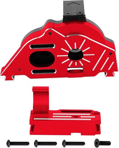 مجموعة علبة تروس ناقل الحركة RC وجزء ترقيات للمحرك المركزي لـ 1/8 Typhon 3S BLX & Mega550، 1/10 Big Rock 3S BLX & Mega550، جرانيت 3S BLX & Mega550، Senton 3S BLX & Mega550، أحمر in Kuwait