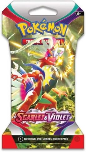 Pokemon Scarlet & Violet Sleeved Booster | Koraidon in Saudi Arabia